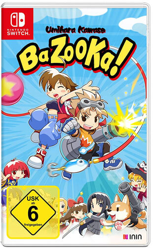 Umihara Kawase Bazooka box art for Nintendo Switch